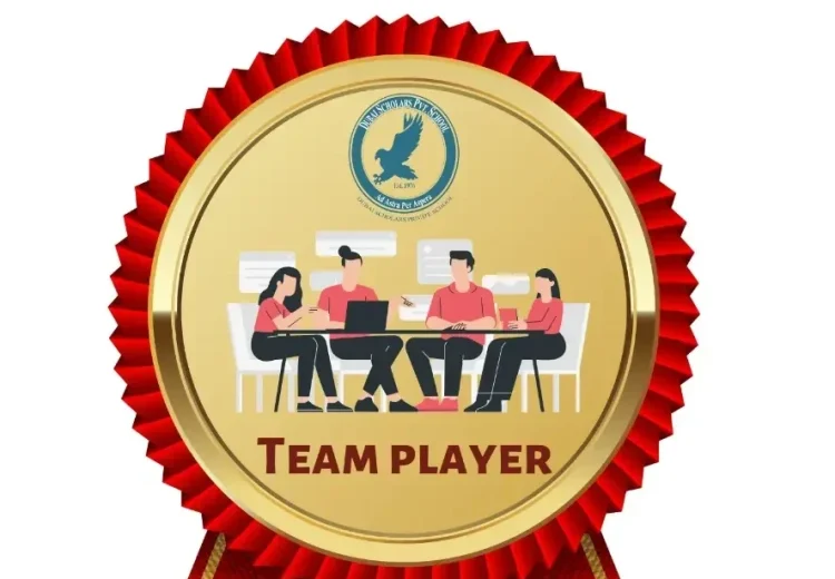 Team Player badge highlighting collaborative excellence at Dubai Scholars